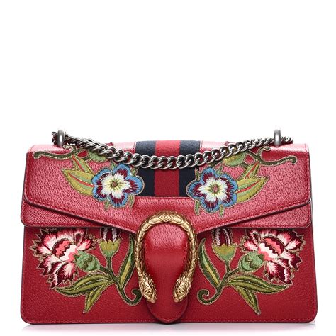 gucci dionysus red floral|dionysus small shoulder bag Gucci.